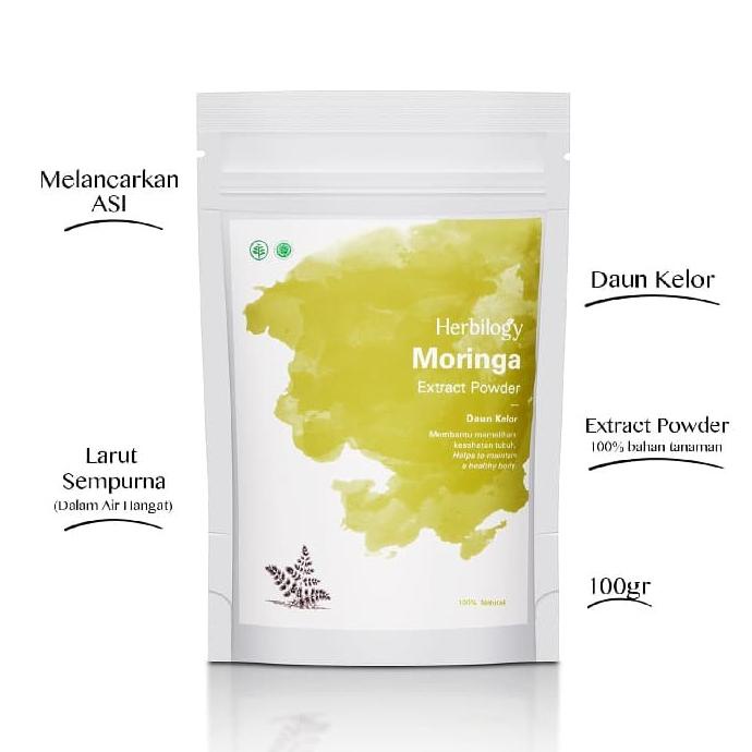 

HERBILOGY Moringa Extract Powder - 100 Gr
