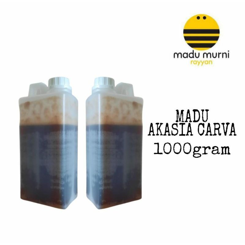 madu hutan akasia carva 1kg/madu asli/original/raw honey.