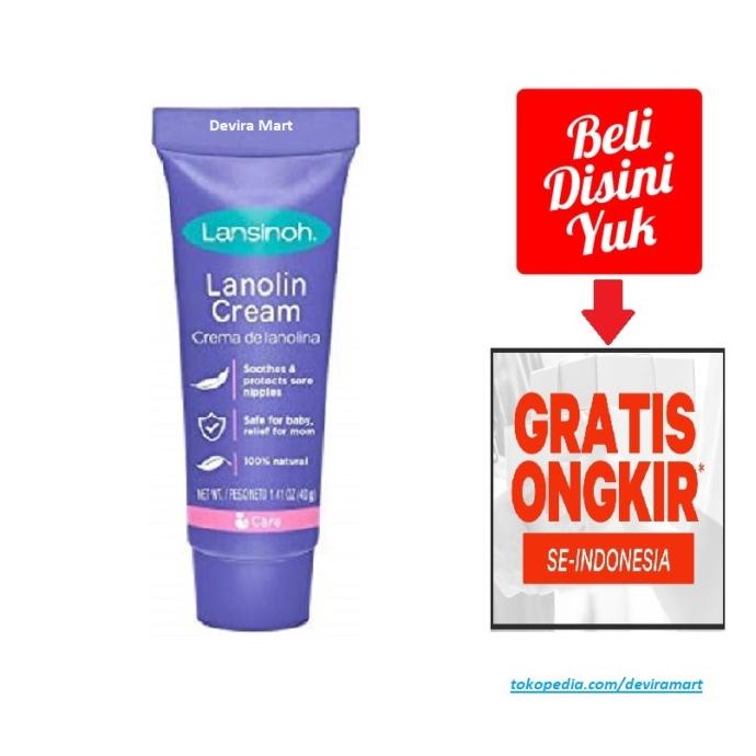 Jual Lansinoh Lanolin Cream Lansino Lanoline Krim Salep Obat Sakit Puting Shopee Indonesia