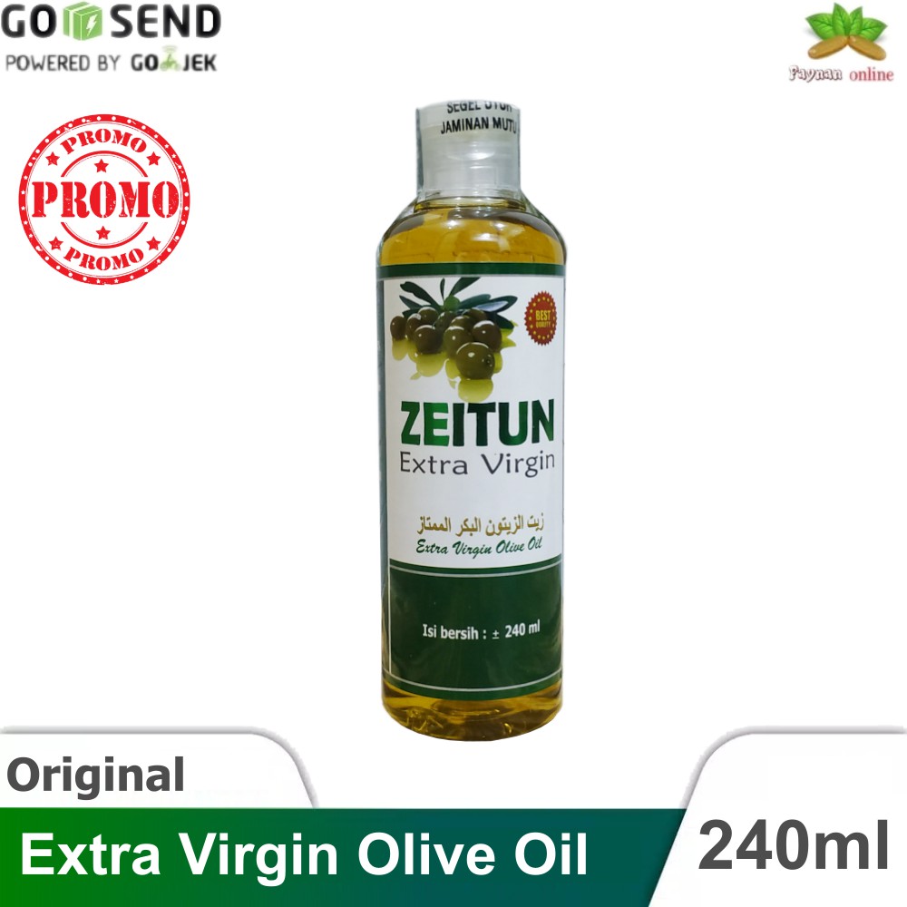

Premium Zeitun Extra Virgin Olive Oil 240 ml Minyak Zaitun Bisa Diminum Baik Untuk MPASI