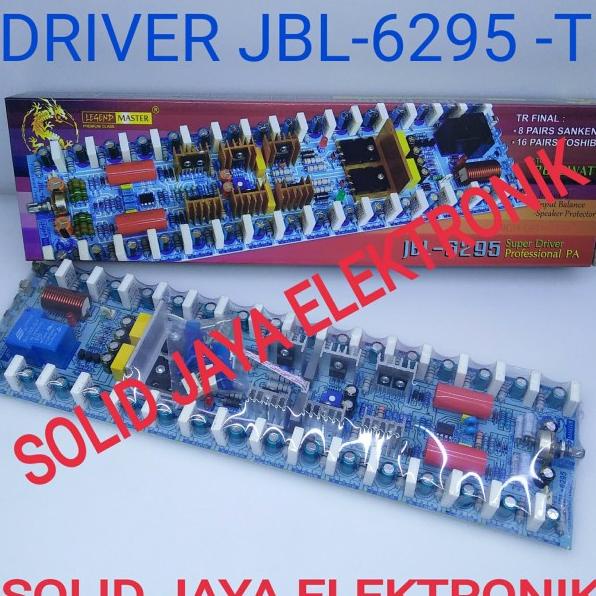 KIT DRIVER JBL 6295 JBL6295 JBL-6295 SUPER POWER AMPLIFIER -TR FINAL
