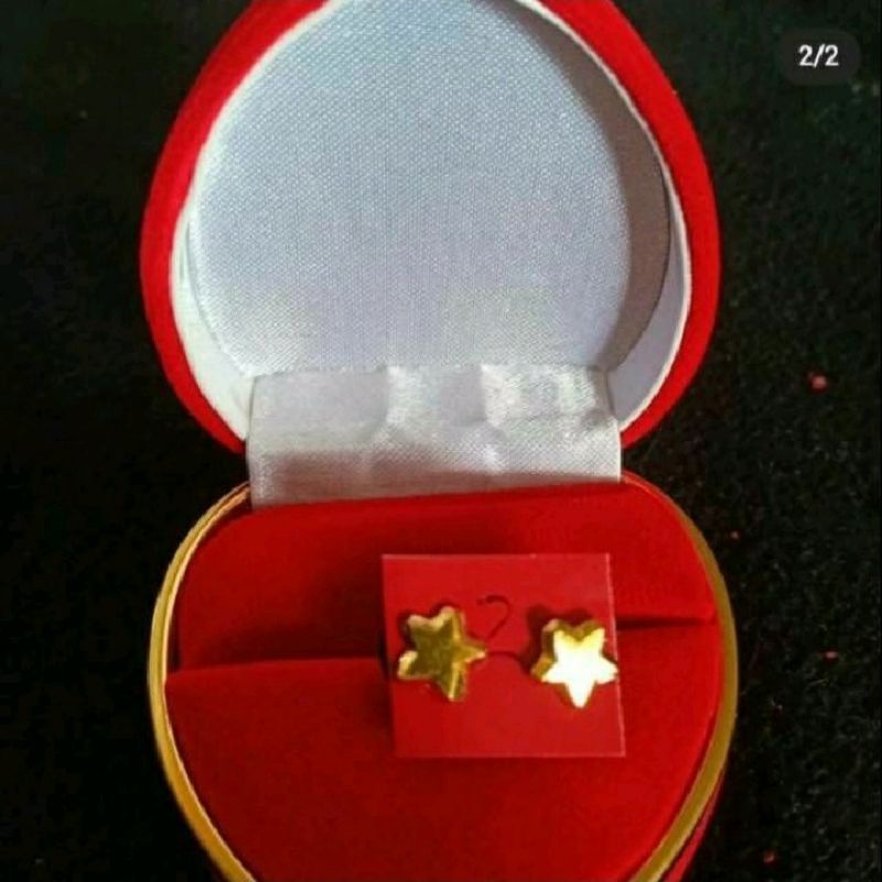 Anting Tusuk Bintang Laut 2- 4gr Mas London LM 99,99%.