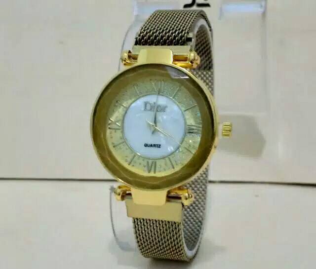 Jam Tangan Magnet Wanita Murah D*or Diamond Romawi