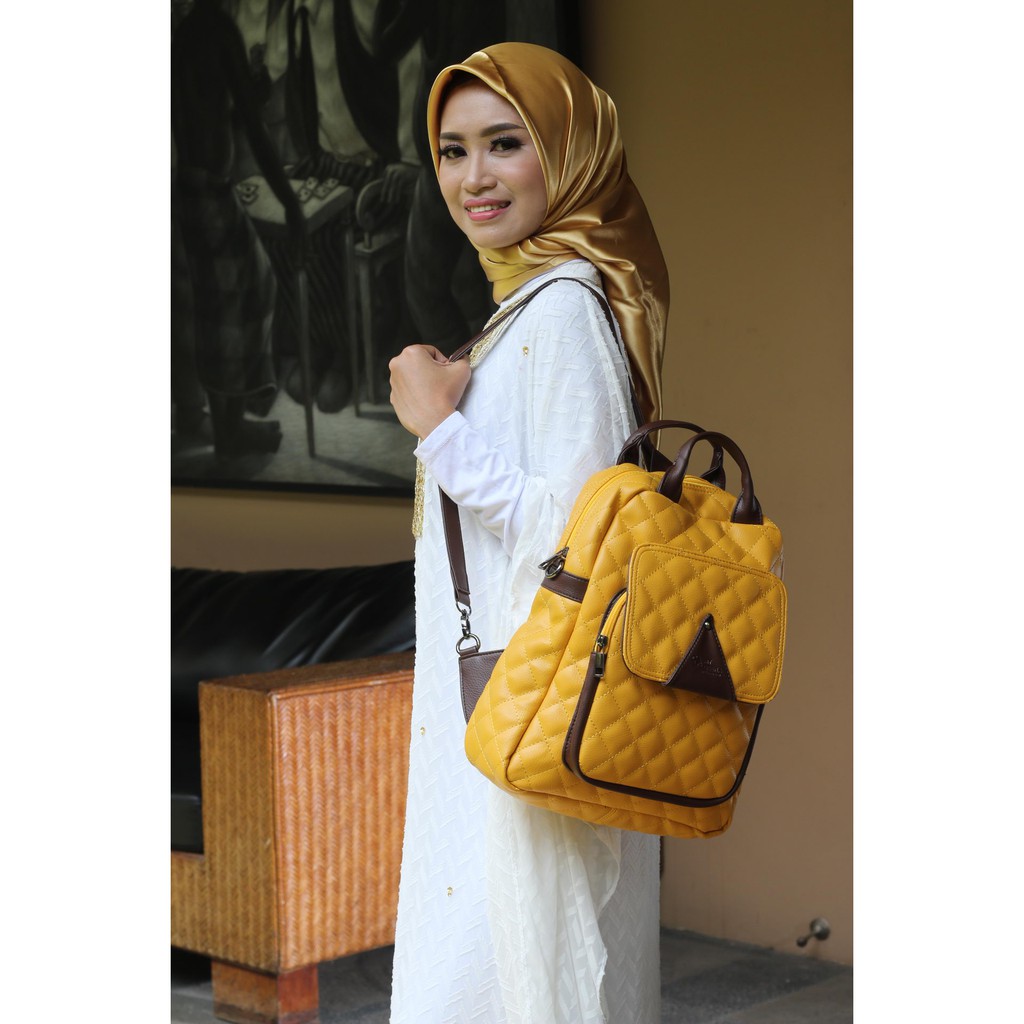 Tas Ransel Backpack Fashion Wanita Naisha My Qeena by Kirana Stuff