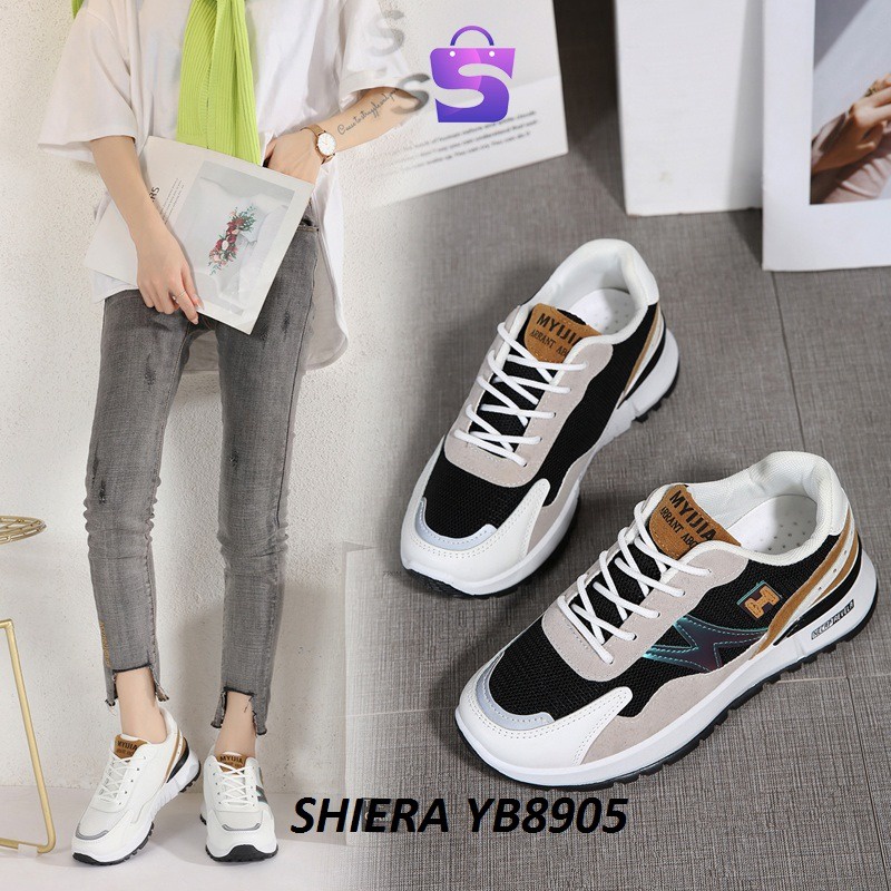 SHIERA SEPATU WANITA SNEAKERS RUNNING SHOES YB8905 ORIGINAL