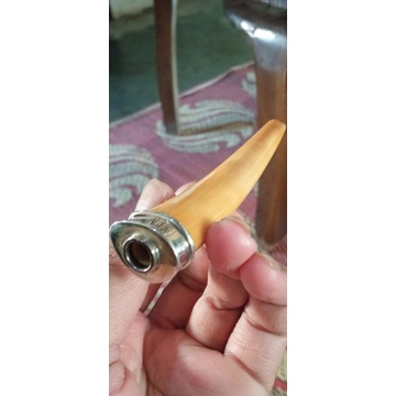 Pipa Tarduy Betina Once Taring Duyung TD Kristal Lawas Mulus Lengkung Ajib