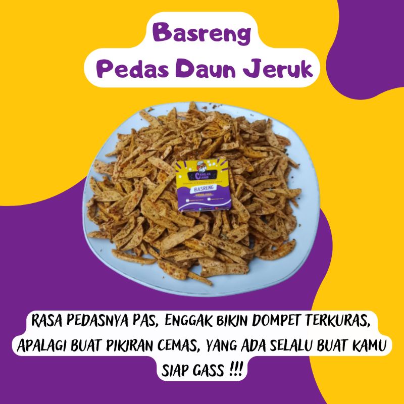 

BASRENG RASA ORIGINAL DAUN JERUK DAN PEDAS DAUN JERUK 100GRAM (Camilan/Snack Modern Cocok Untuk Lauk dan juga Praktis)