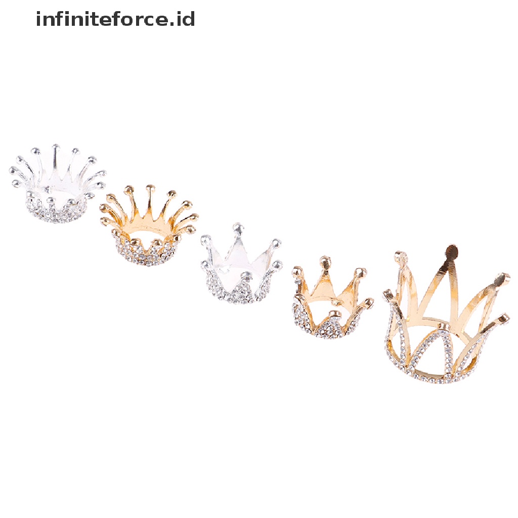 Infiniteforce.id Rak Stand Display Holder Brush Nail Art / Manicure Desain Mahkota