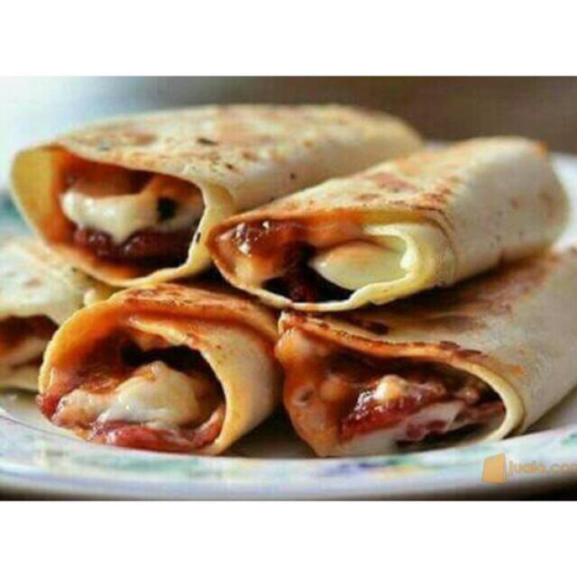 Kebab Mozarella Beef / Twisted Tortilla Sapi Frozen Siap Saji  Isi 3pcs