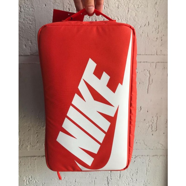 Tas Sepatu - Nike Shoebox Bag Logo Swoosh Red University - Original 1000% Resmi Store