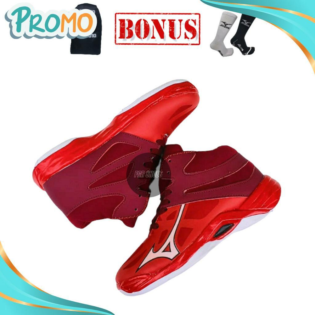 COD Sepatu volly Wanita Mizuno Thunder blade 2 Terlaris Sepatu Wanita Sepatu Voli