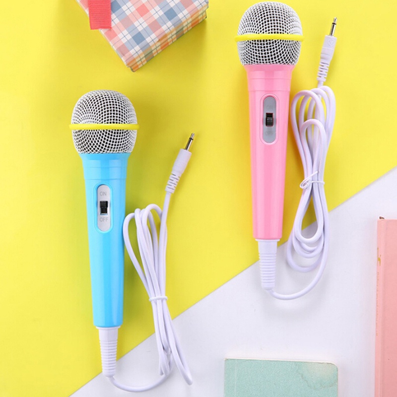 &lt; E2id &amp; &gt; 1pc Mainan Mesin Video Musik Boneka Dengan Microphone