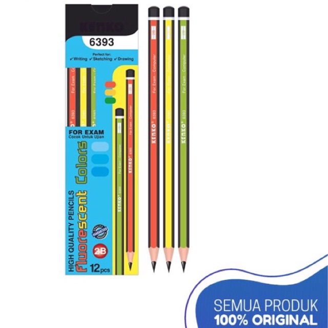 

Kenko Pensil 2B 6393 - Pensil Serut
