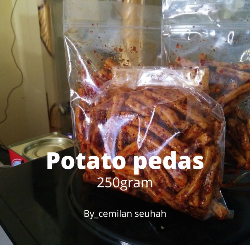 Potato pedas bantat daun jeruk isi 250 gram