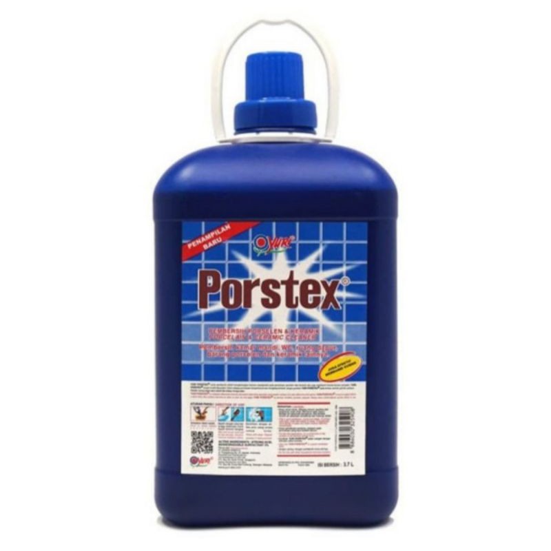 porstex yuri galon 3,7 liter