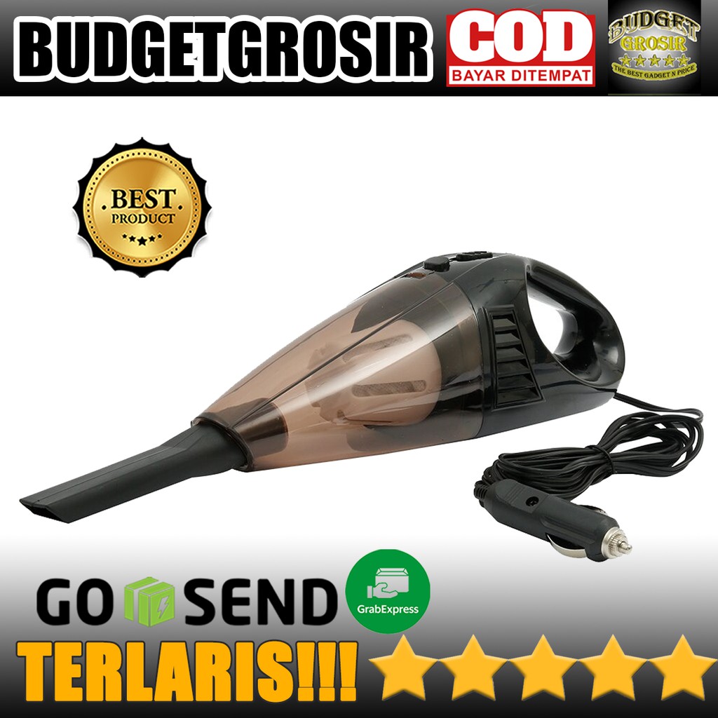 Vacuum Cleaner Penyedot Debu Mobil 100W 12V - CVC100 - Black--OTOHEROES