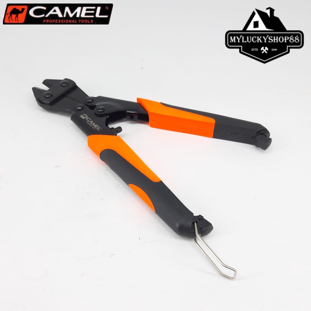 Gunting Potong Kawat Besi Baja Rantai Camel Bolt Cutter Mini 9 Inch