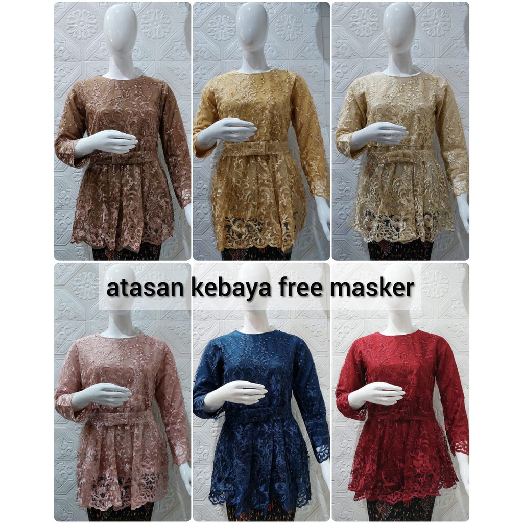 KEBAYA ATASAN BRUKAT/TILE ANAK MUDA