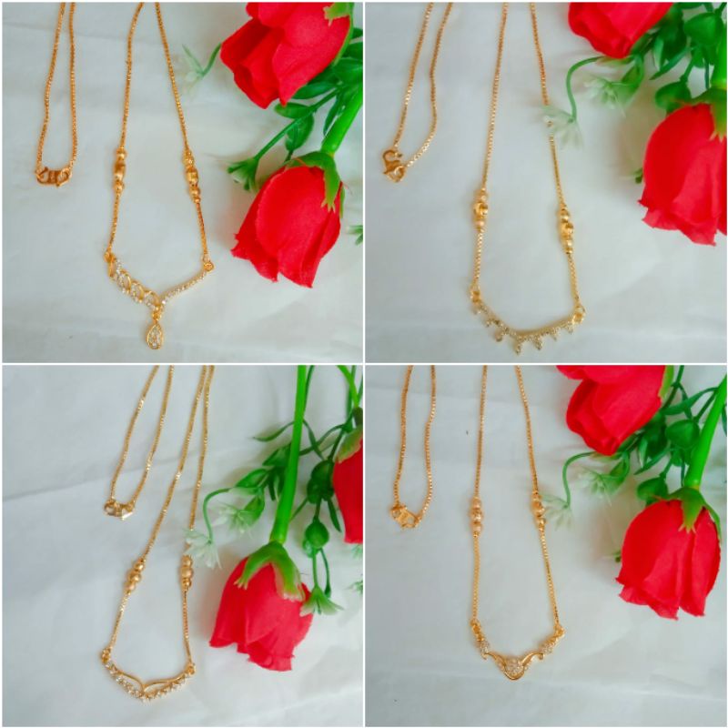Fourfashion Kalung Xuping Dewasa Motif Casual kekinian PAI013