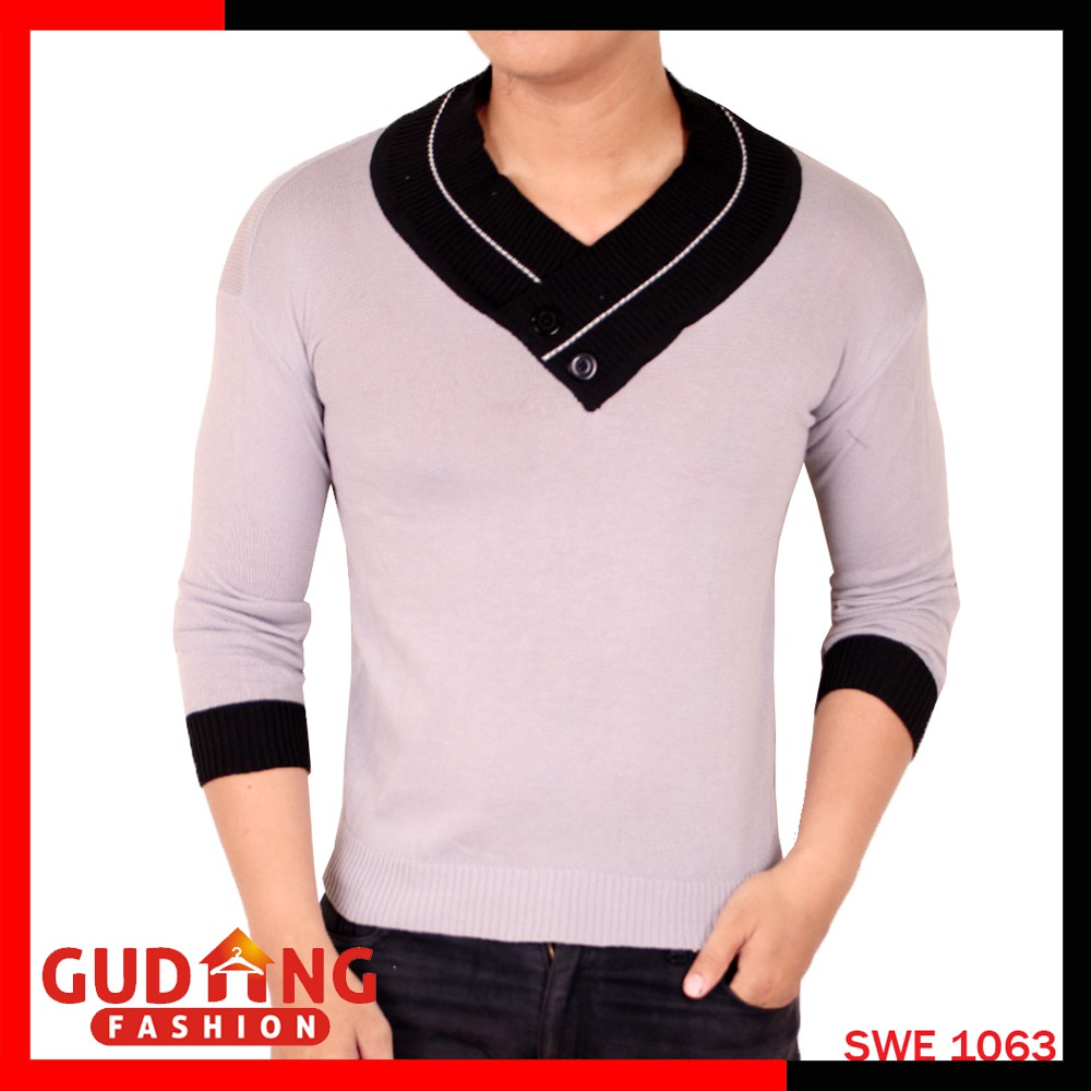 Sweater Rajut Korean Style Pria SWE 1063