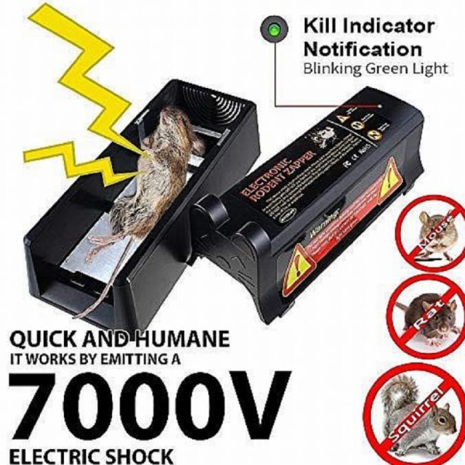 Perangkap Tikus Listrik / Jebakan Tikus Listrik Idealife