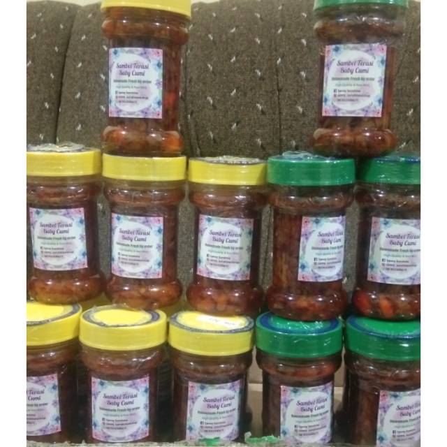 

Sambel GAK PEDES BABY CUMI terasi homemade