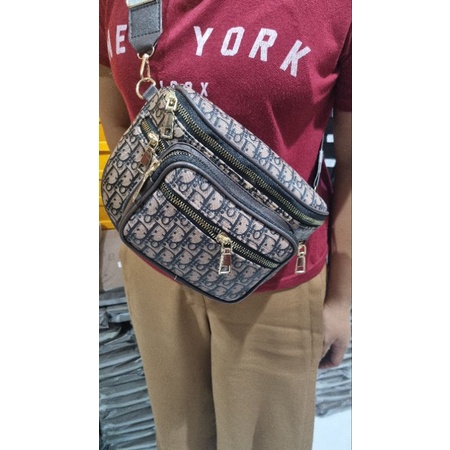 Tas Selempang Waistbag Tas Pinggang Kantong Depan