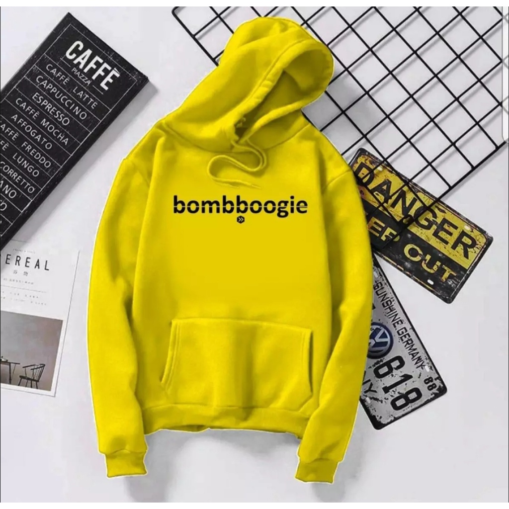 (COD) SWEATER - HOODIE PRIA BOMBOOGIE / Switer Pria / Hoodie Polos / Sweater Pria Hoodie / Jaket Dis