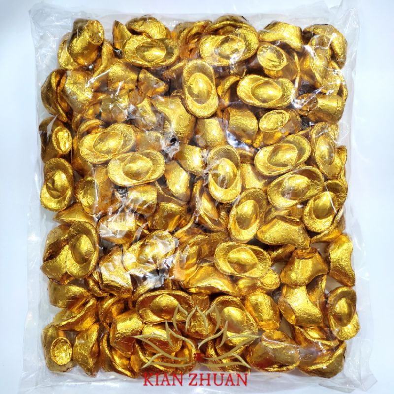 Naraya Golden Chocolate 1kg / Coklat Koin / Choco Yenpao / Telur