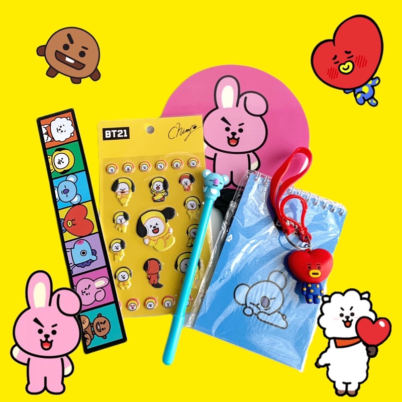 

BT21 Stationery alat tulis BANGTAN BTS