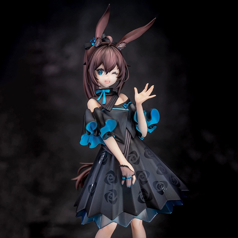 Mainan Action Figure Anime Arknights Amiya bunny girl Bahan PVC Untuk Hadiah