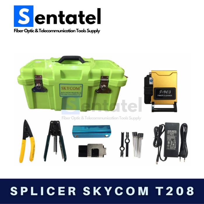 Skycom T208 Splicer T208 Skycom Fusion Splicer Splicing Splising