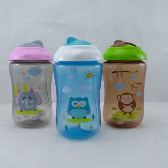 Baby Safe Weighted Straw Cup FS405 / Botol Sedotan Baby Safe