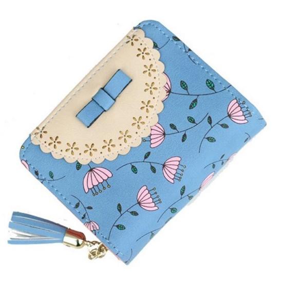 HITZ 2020 MORYMONY DOMPET FLOWER BARU - Dompet Lipat Wanita