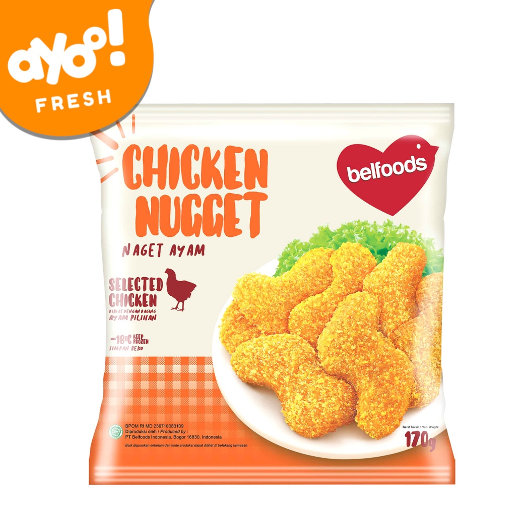 

Belfoods Favorite Chicken Nugget SP 170 g Pack