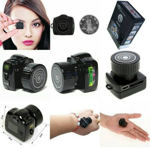 Spy Camera mini 480 P HD Webcam DVR Video  Recorder Cam Digital