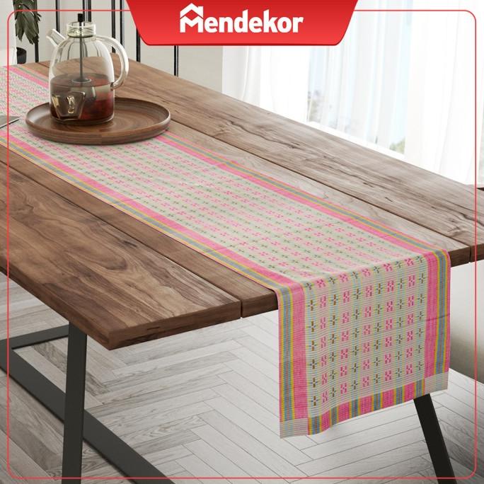 [Ready] Liala| Alas Meja Makan Table Runner Taplak Meja Kain Panjang 1 Dan 2 M [Stok]