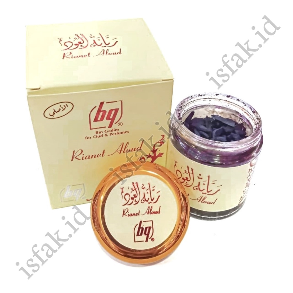 Bukhur Rianet Al Oud Bin Qodim 30 Gr Bakhoor BQ Bukhour Gaharu Gahru Ukup Original Import Buhur Asli Saudi Arab