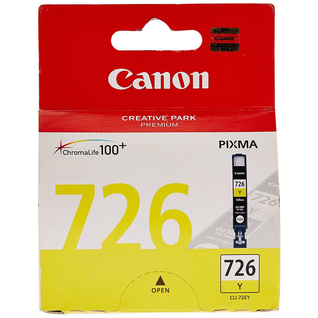 Ink Cartridge Canon CLI-726 CLI726 Yellow, Tinta Cartridge Canon 726 Y