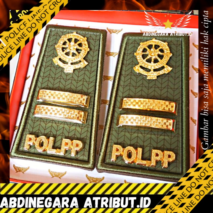 

Pangkat SATPOL-PP PDH 3B Mika Kilap Glossy Lis Bordir Hijau Cod Perlengkapan Abdinegara Atribut