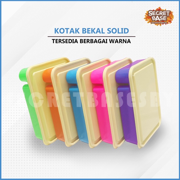 KOTAK MAKAN BEKAL - Food Grade Tahan Panas / Lunch box Anti Tumpah