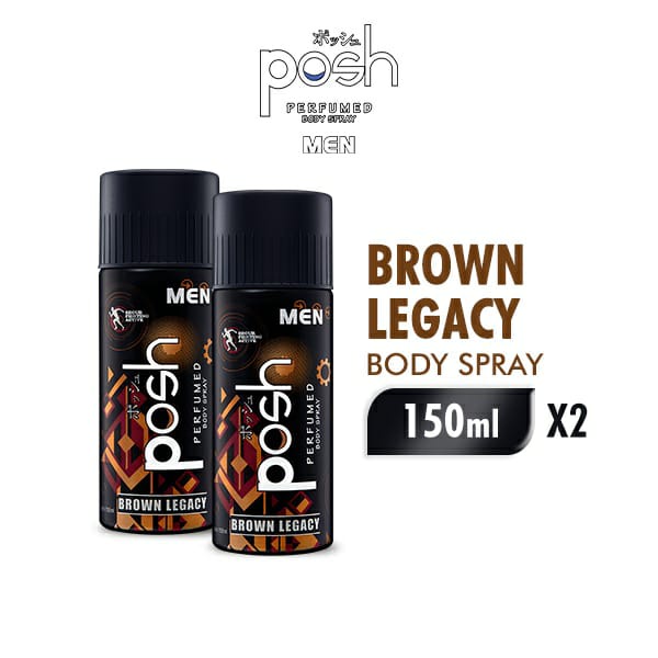 Posh Men Brown Legacy Body Spray 150 ml
