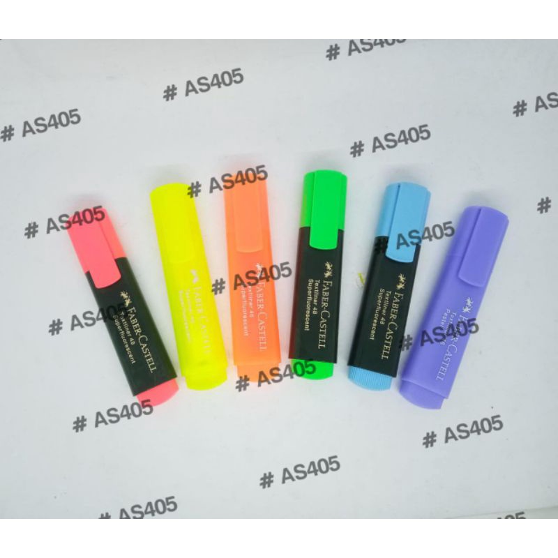 

Stabilo Highlighter Faber Castell warna warni Fancy