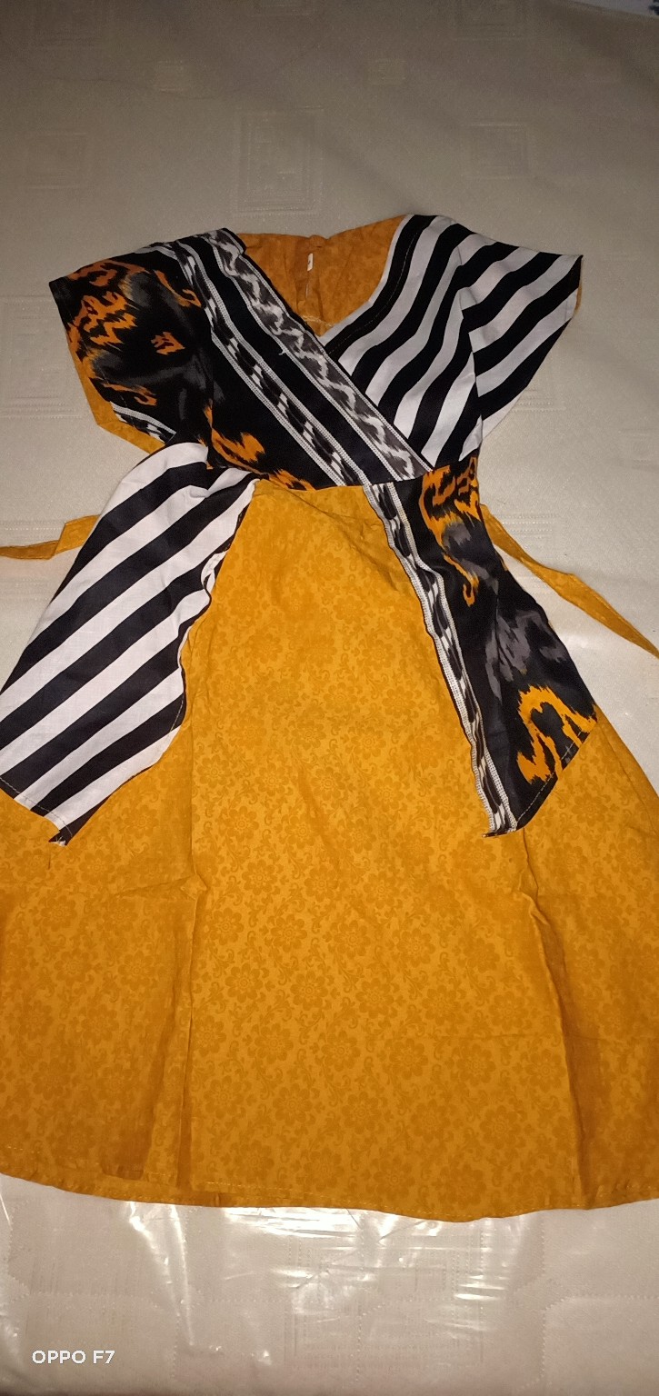 Dress Andin Anak Dress Batik Anak 2thun Dress Anak Batik Modern Dress Batik Anak Murah