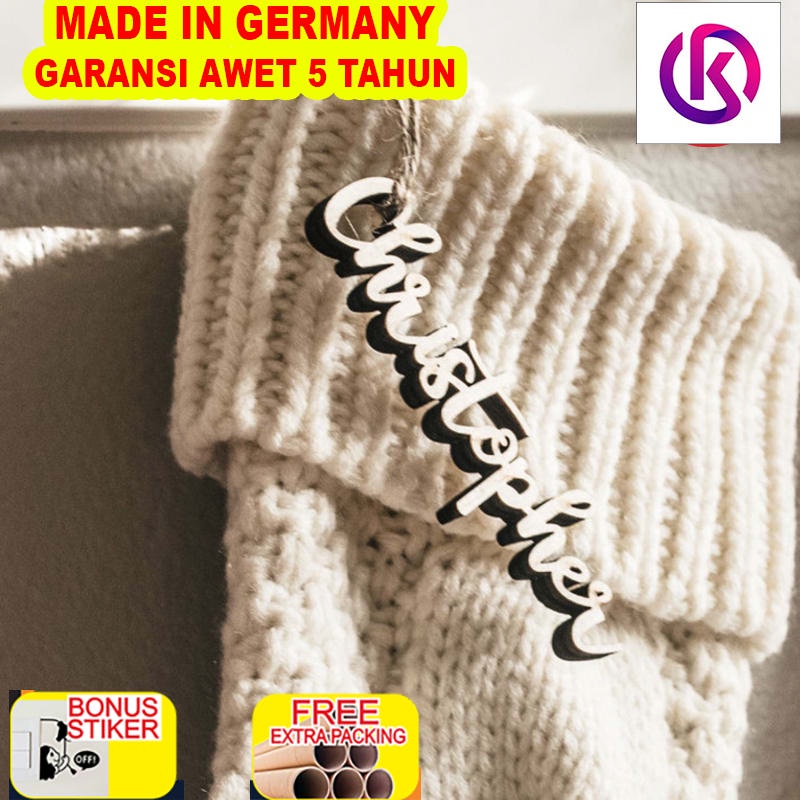 

Terlaris Custom Nama Tag Kayu | Hampers Label Tag Kayu