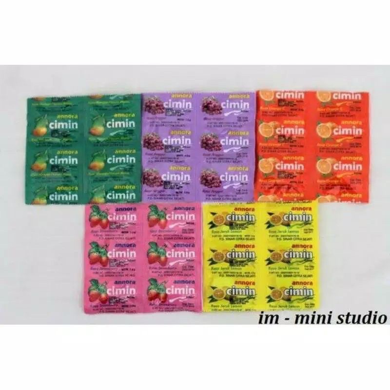 

permen annora cimin 1 bungkus 40 pcs / permen jadul / snack jadul / makanan jadul / permen murah