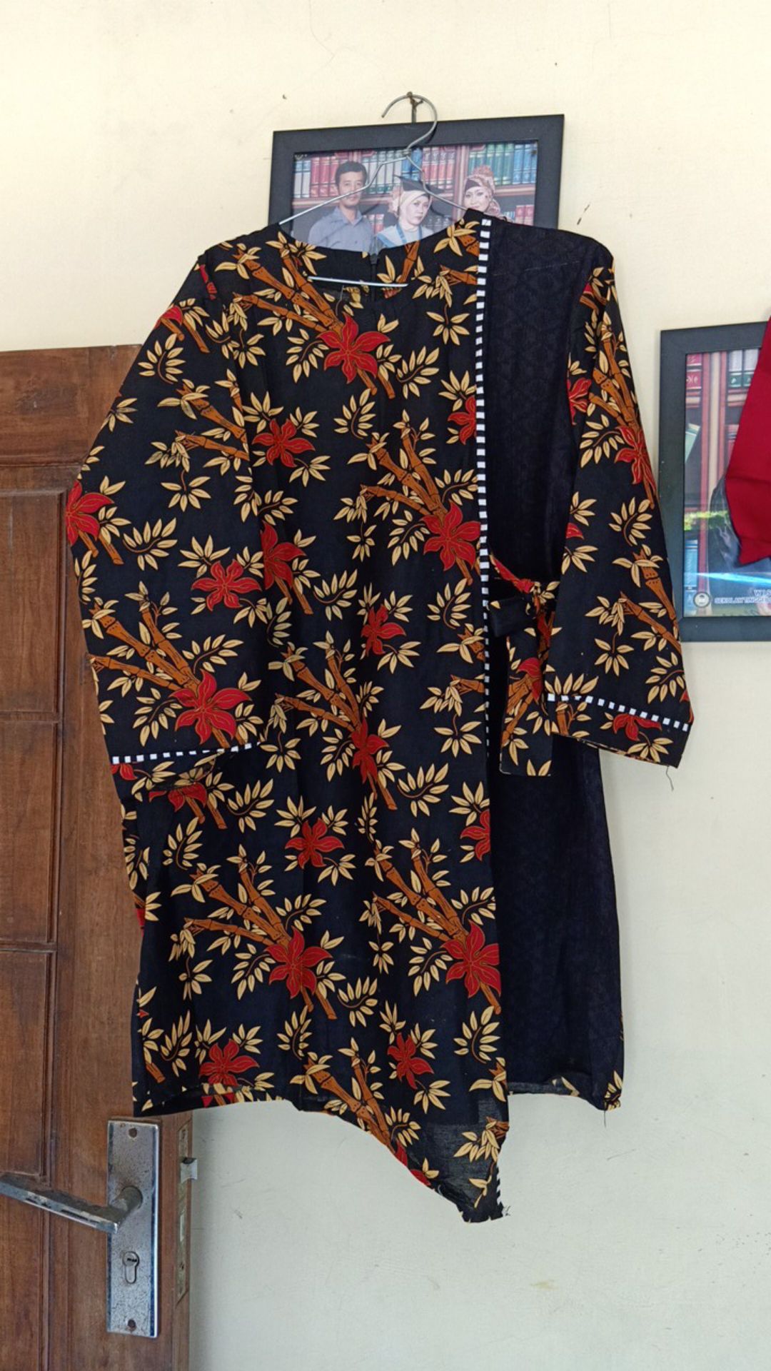 Tunic Ziggy Tali Daun Bambu Tunik Batik Cantik Warna Seragam Kantor Kerja Modis Modern Cantik  Bahan