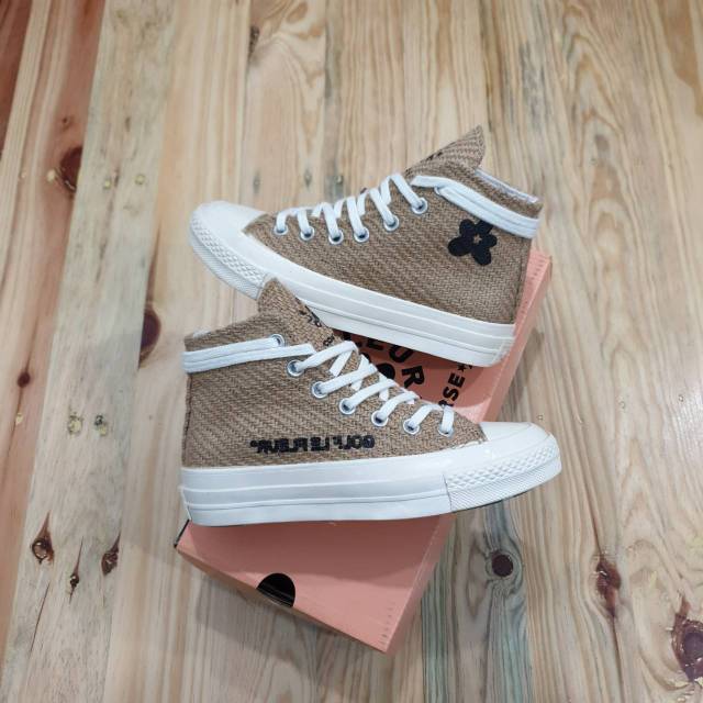 converse burlap
