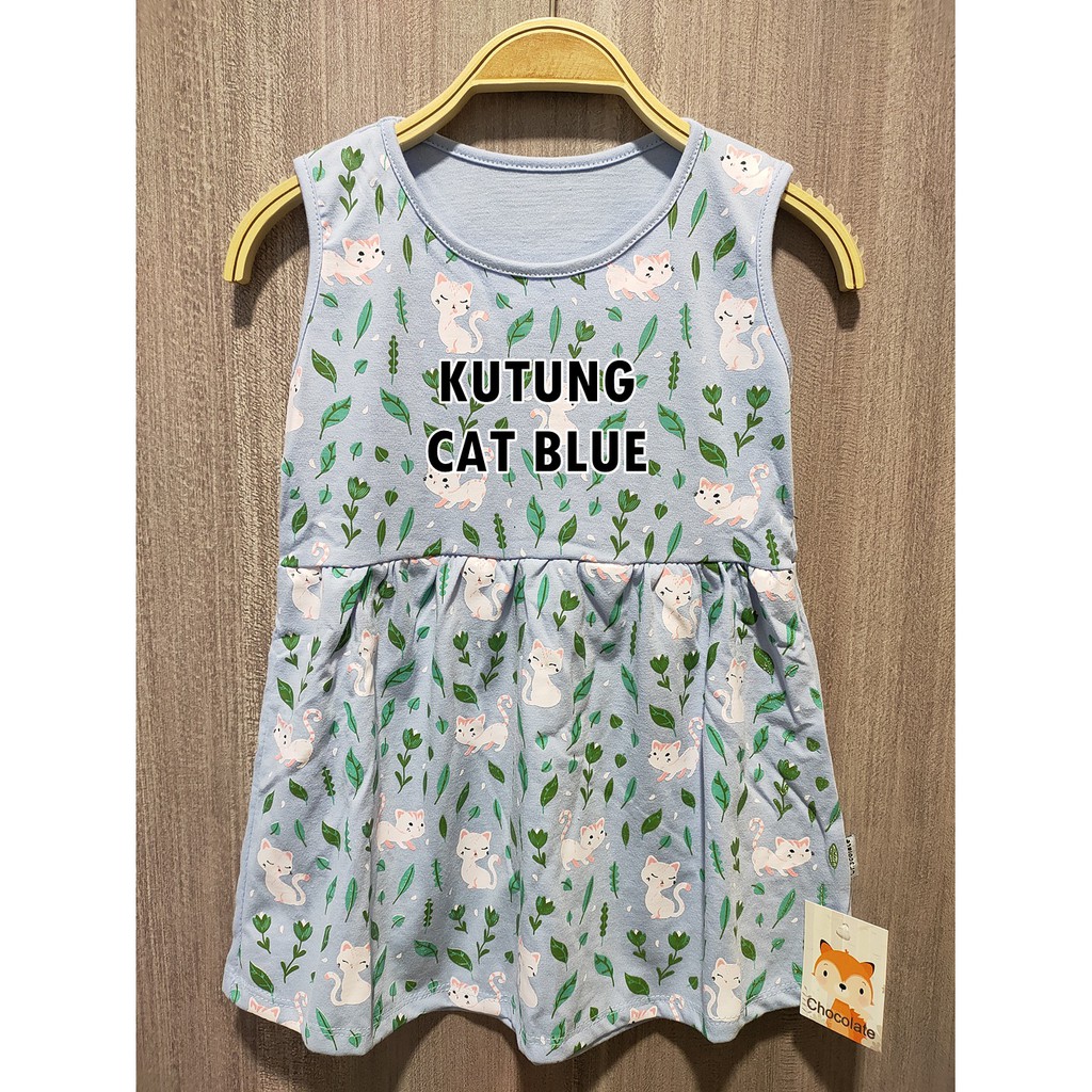 Dress / Gaun Anak 1-3 Tahun Kutung