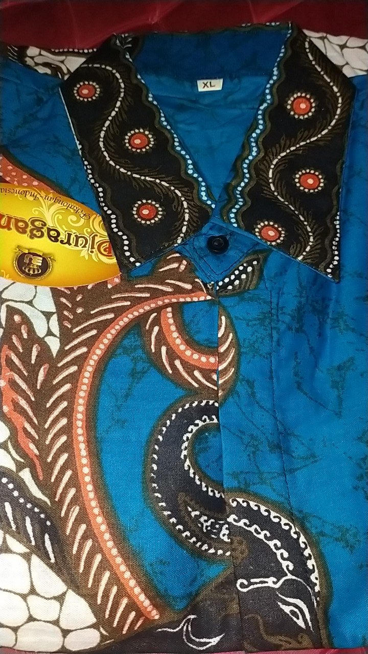 Hem Batik Pria Motif Wayang Batik Ayuk Batik Pekalongan Best Seller